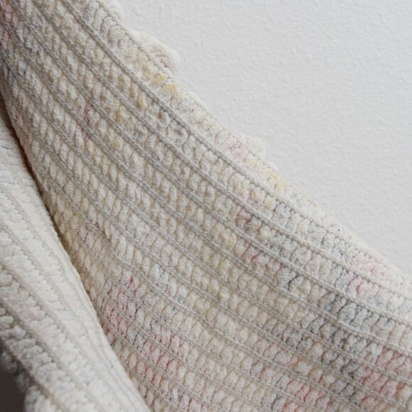 Reformation Leila Ivory Pink Floral Print Inka Midi Dress Smocked Slit Crepe XL - Picture 15 of 16